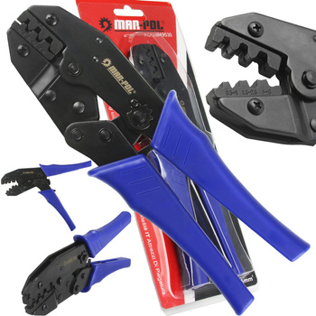 Szczypce do zaciskania tulejek kablowych praska 0.5-6mm2 MAR-POL