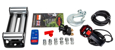 Wyciągarka samochodowa elektryczna 17000 LBS 7,7 12v TITANIUM WINCH