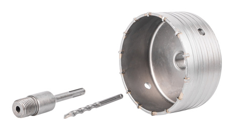 Otwornica frez do betonu otwornice koronka pod puszkę sds plus 130 mm FALON-TECH