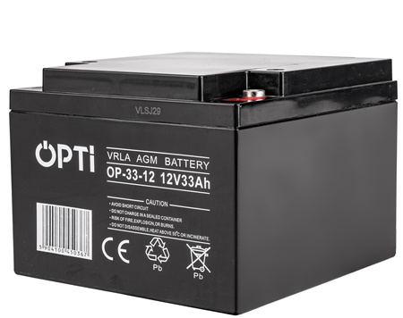 Akumulator AGM VRLA OPTI 33Ah 12V VOLT POLSKA