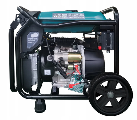 Agregat generator prądu inwertorowy KS8100iE 1/3 8,5kW 3 fazy z rozruchem elektrycznymKönner & Söhnen KS