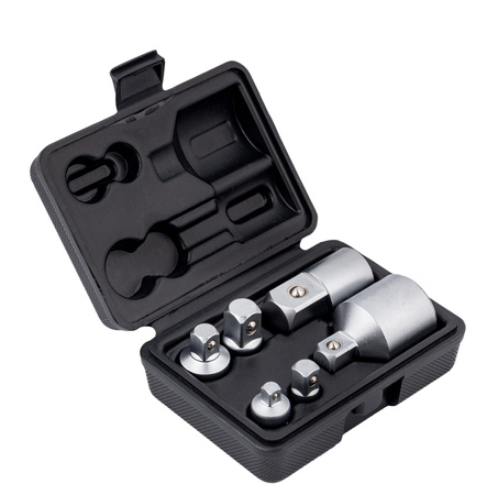 Adaptery redukcje redukcja zestaw 6 szt. 1/4" 3/8" 1/2" 3/4" FALON-TECH