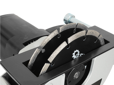 Elektryczna bruzdownica do betonu ze wskaźnikiem laserem 2 tarcze 1700 W GEKO