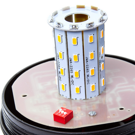 Lampa LED światło ostrzegawcze kogut magnes do samochodu lawety 12-24V 8W MAR-POL