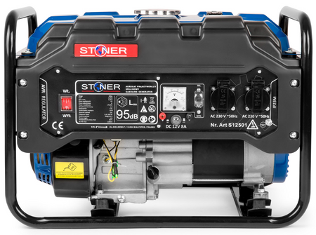 Agregat prądotwórczy generator prądu hex gen 3000w 3kW 7Km STONER SILVER