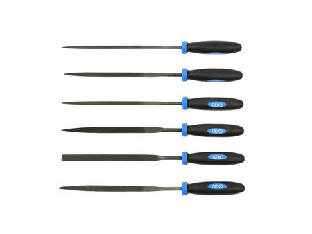 Zestaw komplet pilników pilniki iglaki 6 iglaków GEKO