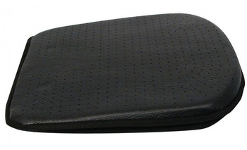 Poduszka na siedzenie skóropodobna czarna CARPOINT