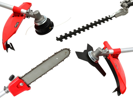 Kosa spalinowa Multifunkcyjna 4w1 (kosa, piła, wykaszarka, nożyce) 3KM John Gardener