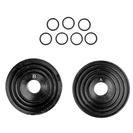 Zestaw ściągaczy ściągacz tulei wahacza łożysk sworzni adaptery 26el ROCKFORCE