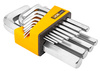 Zestaw klucze imbusowe wkrętaki imbusy crv krótkie 13el 2-19mm JCB