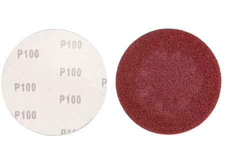 Papier ścierny na rzep krążek dysk 125mm P100 100szt SILVER