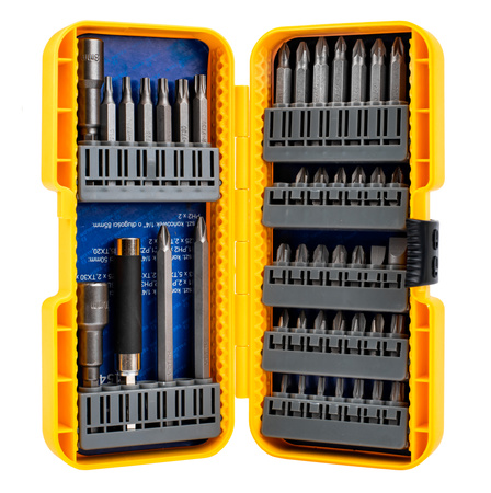 Zestaw bitów bity końcówki do wkrętarki w etui PH PZ torx imbus SL 45el FALON-TECH