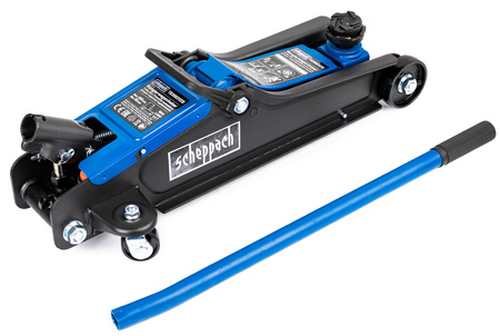 Podnośnik samochodowy żaba hydrauliczny walizka lewarek 2,5 tony SCHEPPACH
