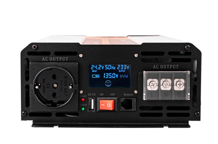 Przetwornica prądu napięcia czysty sinus 24v 230v 2000/4000w MAXX 4SUN