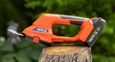 Nożyce elektryczne akumulatorowe do trawy krzewów żywopłotu 18V YT-828355 YATO