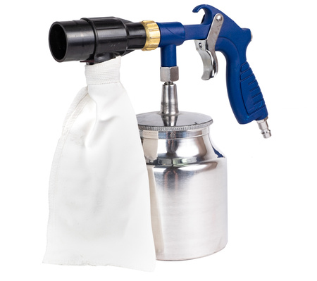 Pistolet do piaskowania ze zbiornikiem 1 L SILVER