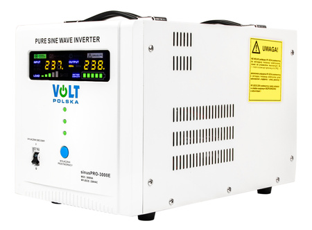 Przetwornica napięcia UPS SINUSPRO-3000E (48V/230V/3000VA) VOLT POLSKA