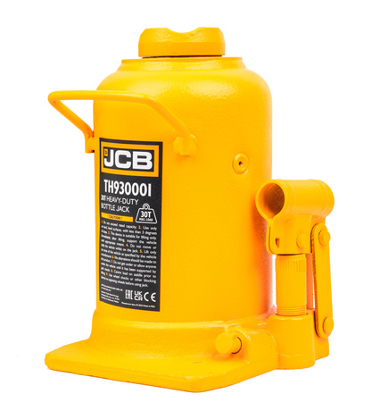 Podnośnik hydrauliczny słupkowy butelkowy maszynowy mocny lewarek 30 T JCB