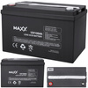 Akumulator bezobsługowy lead acid vrla do zasilacz awaryjny ups 12V 100Ah MAXX