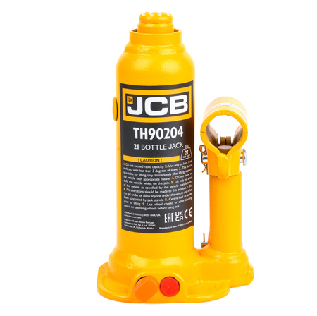 Podnośnik hydrauliczny słupkowy butelkowy maszynowy samochodowy lewarek 2T JCB