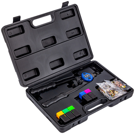 Ręczna nitownica dźwigowa do nitonakrętek M5-M12 + 50 nitów FALON-TECH