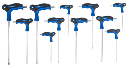 Wkrętaki HEX H2-H10 TYP T 11 sztuk FALON-TECH