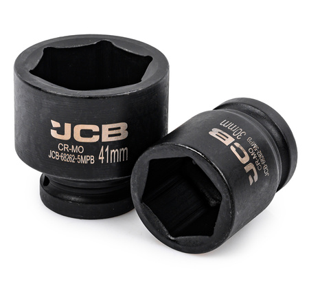 Zestaw klucze nasadowe udarowe 3/4" + 1" 26el. JCB