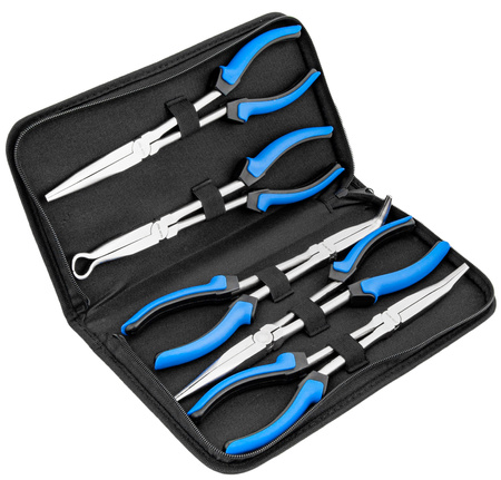 Szczypce Kombinerki Długie wygięte proste kątowe do Przewodów 280mm FALON-TECH