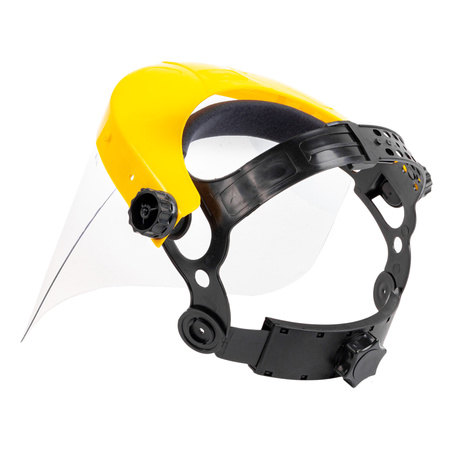 Przyłbica maska Ochronna PCV Osłona twarzy głowy do kosy BEAST