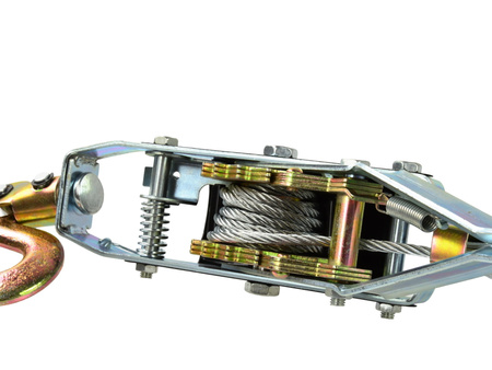 Profesjonalna wyciągarka linowa 4 tony 4T podwójne zębatki GEKO