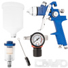 Pistolet lakierniczy do malowania HVLP 1.4 zestaw reduktor odwadniacz FALON-TECH