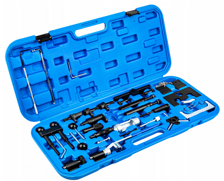 Blokada kół rozrządu zestaw VAG VW Audi Skoda Seat 35 1.4 1.6 2.0 tdi cr SILVER