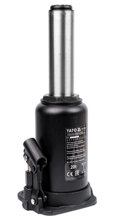 Podnośnik hydrauliczny słupkowy butelkowy samochodowy lewarek 20T YT-17007 YATO