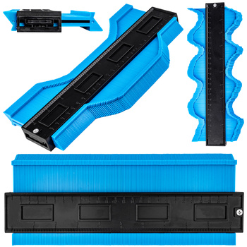 Wzornik szablon przymiar odwzorowania kształtów duplikator 250 mm FALON-TECH