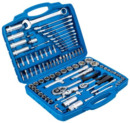 Zestaw kluczy nasadowych oraz płasko-oczkowych TORX 94 MASTIFF