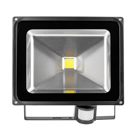 Naświetlacz Lampa LED z czujnikiem ruchu + Panel solarny 50W VOLT POLSKA