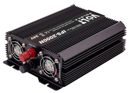Przetwornica napięcia prądu IPS-2000N (24V/230V/2000W) VOLT POLSKA