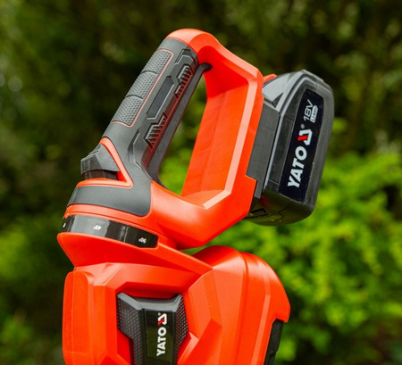 Nożyce do żywopłotu akumulatorowe elektryczne 18V 45cm 2Ah YATO