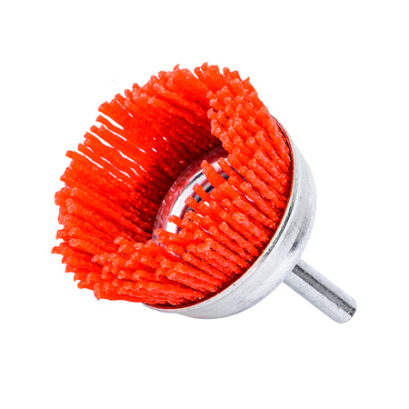 Zestaw szczotek ściernych nylonowych trzpień 6mm FALON-TECH