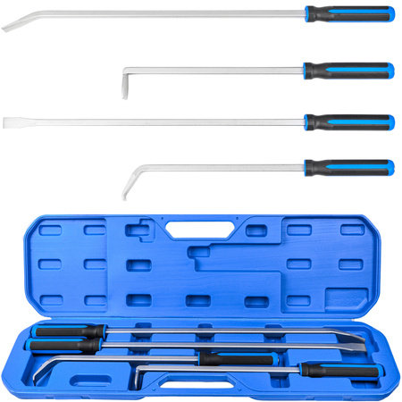 Łyżki dźwignie montażowe łom łomy długie 625-920 mm zestaw 4 szt FALON-TECH