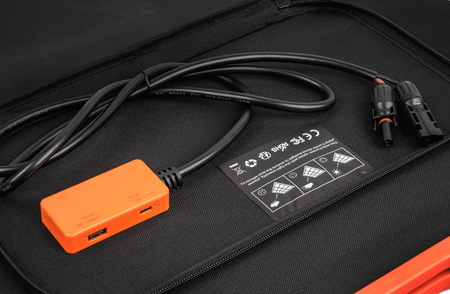 Przenośny panel solarny PRO SOLAR 200W 2xUSB 3A SKŁADANY VOLT POLSKA