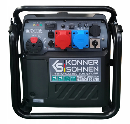 Agregat generator prądu inwertorowy KS8100iE 1/3 8,5kW 3 fazy z rozruchem elektrycznymKönner & Söhnen KS