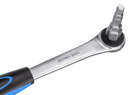 Klucz stopniowy do śrubunków z grzechotką 3/8"-1" sztorcowy FALON-TECH