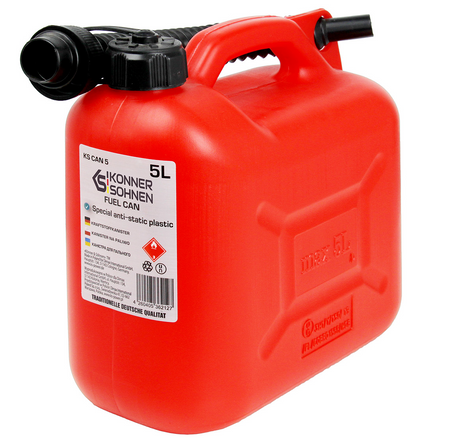 Kanister pojemnik na benzynę paliwo atestowany 5L Könner&Söhnen KS