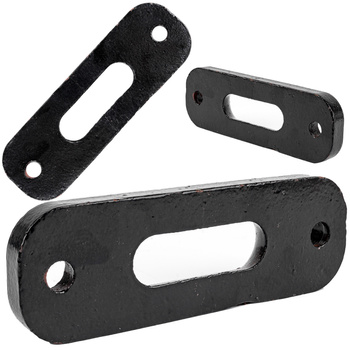 Prowadnica ślizg do wyciągarki 12V quad Off-Road mały Titanium