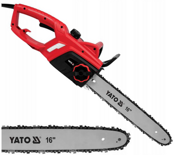 Piła pilarka łańcuchowa elektryczna do drewna 40CM 2000W YT-84870 YATO