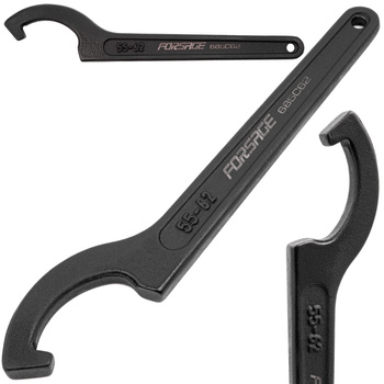 Klucz hakowy z noskiem do nakrętek 55-62 mm FORSAGE