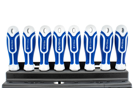 Zestaw śrubokrętów wkrętaków bity klucze nasadki imbusy torx z magnesem 122el FALON-TECH