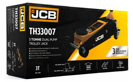 Podnośnik warsztatowy hydrauliczny 3T JCB