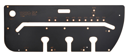 Szablon do łączenia blatów kuchennych 700 mm YATO